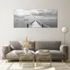 Bilder auf glas - Einteilig - Holz Brücke Meer - 120x50cm - Produktbild-Vorschau 7