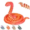 Serpente XL 3D – figura snodabile 80 cm | Statua Fantasy da Anteprima dell’immagine prodotto 1