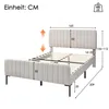 okwish Polsterbett Doppelbett 160 x 200 cm, Bettgestell mit Produktbild-Vorschau 6
