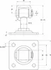 Torangel einstellbar M16 Anschraubplatte 75 x75x4mm Produktbild-Vorschau 2