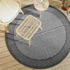 "im Angebot" Outdoor-Teppich ARAKIL Grau Ø160 cm PP - Produktbild-Vorschau 1