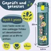 Trinkflasche Kinder, 500ml, leicht - Bagger-blau Produktbild-Vorschau 3