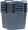 GreenLife Uni-Korb 25 kg 10 Stück grau drehstapelbar Produktbild-Vorschau 5