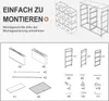 WOLTU Kommode mit 8 Schubladen, aus Metallrahmen Produktbild-Vorschau 10