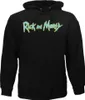 Rick and Morty Sweater Spacecruiser Pullover Hoodie Schwarz Produktbild-Vorschau 3