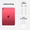 APPLE MPQC3FD/A  iPad 27,69cm 10,9Zoll WiFi 256GB Pink A14 Produktbild-Vorschau 16