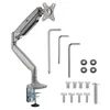 Maclean Monitorhalterung, Doppelarm, mit Gasfeder, 17"-45", Produktbild-Vorschau 5