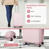 COSTWAY 20" príručná batožina, cestovný kufor s nálepkou, Náhľad obrázku produktu 6