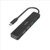 Hama 00200117, USB 2.0, Czarny, USB Type-C, HDMI, USB, Podgląd zdjęcia produktu 4