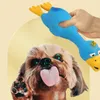 Hundespielzeug aus Latex, Ente, süß, lustig, interaktiv, Produktbild-Vorschau 2