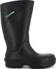 A black boot is shown against a white background. Produktbild-Vorschau