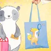 Mr. & Mrs. Panda Einkaufstasche Fuchs Federball spielen - Produktbild-Vorschau 2