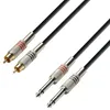Adam Hall Cables 3 STAR TPC 0100 Twin-Kabel 2 x Klinke TS Produktbild-Vorschau 1
