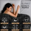 ELONEO Gewichtsdecke Fleece, Sherpa, Kuscheldecke mit Produktbild-Vorschau 5