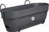 Balconnière Elho Vibia Campana 50cm Anthracite Kit Voir les images du produit 1