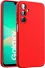 A red phone case is shown next to a smartphone. Anteprima dell’immagine prodotto