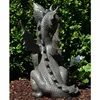 Drago da giardino XXL seduto - Statua di drago - Statua da Anteprima dell’immagine prodotto 7