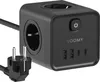 VOOMY 8-in-1 Heim Mehrfachsteckdose mit 20W USB-C – 4-Fach, Produktbild-Vorschau 1
