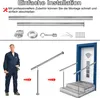 LZQ vstupné zábradlie z nehrdzavejúcej ocele 200 x 90 cm Náhľad obrázku produktu 6