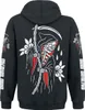 Bad Omens Kapuzenpullover Herren Reaper With Flowers Produktbild-Vorschau 2