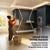Foxydry Mini 128 cm blanc – Étendoir à linge de plafond Voir les images du produit 8