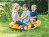 Dantoy - Houpací kůň žlutý se 3 sedátky - Houpátko z Náhled obrázku produktu 2