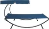 Lettino con tettuccio e cuscino blu Anteprima dell’immagine prodotto 2