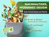YourCasa® Biomülleimer Küche klein 4L geruchsdicht für Produktbild-Vorschau 6