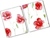 Tulup Glas Herdabdeckplatte - 2x40x52 cm - Produktbild-Vorschau 1