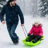Dětské sáňky s brzdami a tažným lanem - robustní plast, Náhled obrázku produktu 8