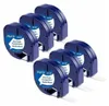 Ersatzetikett kompatibel mit DYMO Letratag 91331 (S0721660) Produktbild-Vorschau 1