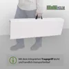 2x Bierzeltbank für 4 Personen Kunststoff weiß 180 cm Produktbild-Vorschau 5