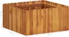 vidaXL Zvýšený zahradní záhon 50 x 50 x 25 cm z masivního Náhled obrázku produktu 4