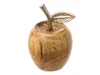 Noor Living Deko Holz Apfel aus Mangoholz & Aluminium Produktbild-Vorschau 2