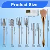 Nagelfräser Bits Set 6 Stück Diamant Wolframstahl für Produktbild-Vorschau 2