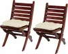set de 4 coussins d'assise Dublin, coussin de chaise, Voir les images du produit 3