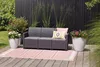 KETER Banc de jardin MARIE canapé 3 places, graphite Voir les images du produit 2