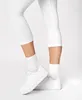 Ladeheid Damen 3/4 Leggings aus Baumwolle LA40-132 (Weiß, Produktbild-Vorschau 4