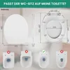 CECIPA WC-Sitz O-Form Toilettendeckel mit Absenkautomatik & Produktbild-Vorschau 7