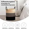 Wäschekörbe Wäschesammler mit Henkel, H50cm, Wäschesack, Produktbild-Vorschau 5