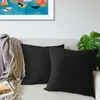 Lionmood Premium Samt Kissenbezug Schwarz 50x50cm -1er- Produktbild-Vorschau 2