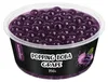 Schwarze Schale mit Popping Boba Traube 350g auf Holztisch Podgląd zdjęcia produktu