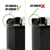 Comparison of two battery models with text and checkmarks/crosses. Anteprima dell’immagine prodotto