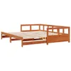 Tagesbett ohne Matratze Wachsbraun 90x190 cm Massivholz Produktbild-Vorschau 8