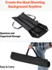 A product image showing a carrying bag for a photography background stand, with text highlighting its features. Náhľad obrázku produktu