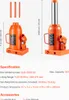 VEVOR Hydraulischer Wagenheber 30 Tonnen, Hubbereich Produktbild-Vorschau 7