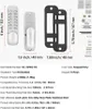 Mechanický dveřní zámek bez klíče se 14tlačítkovou Náhled obrázku produktu 7