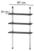 KETER Shelving Kit – Regalsystem für Keter-Gartenhäuser Produktbild-Vorschau 3