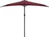 Ombrellone da balcone in alluminio rosso Bordeaux Anteprima dell’immagine prodotto 3