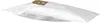 A white vacuum cleaner bag with a brown cardboard attachment. Produktbild-Vorschau
